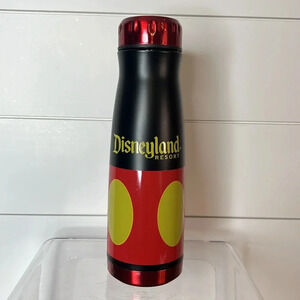 Disneyland Resorts Mickey‎ Buttons Thermos Bottle. 16 oz.